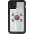 South Korean Flag Distressed iPhone 11 Pro Waterproof Case